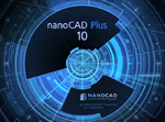 Логотип Летнее предложение nanoCAD Plus 10: «Десятка - заветный номер»
