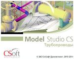 Логотип Model Studio CS Трубопроводы. Полный вперед!