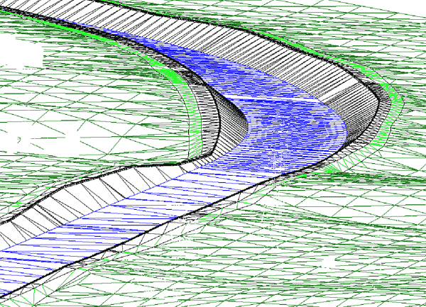 3D-визуализация русла реки